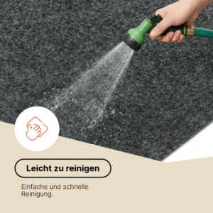 Kunstgras Pemba Grau 4 mm