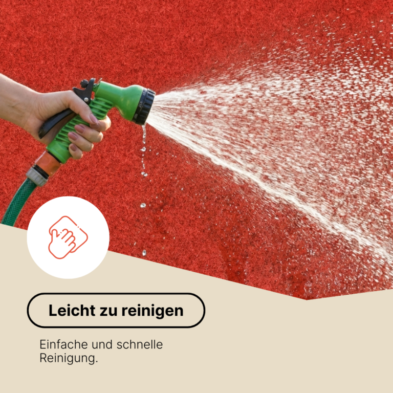 Kunstgras Pemba Rot 4 mm