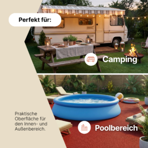 Kunstgras Pemba Rot 4 mm