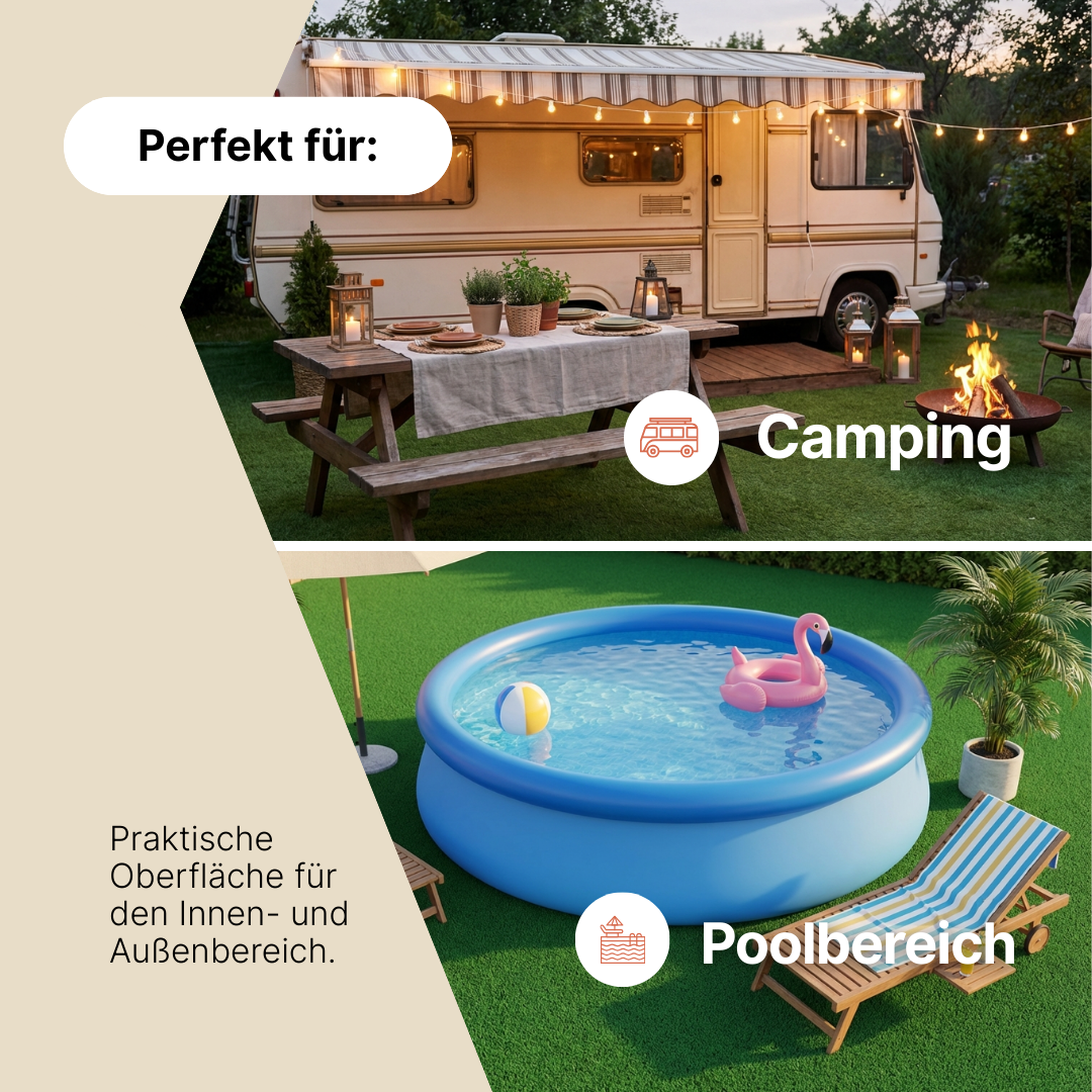 Kunstgras Taifo Grün 6 mm