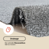 Kunstgras Canyoo Grau 7 mm