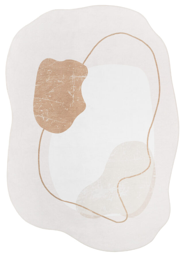Teppich Wisp Mit Unregelmäßiger Form Pastell