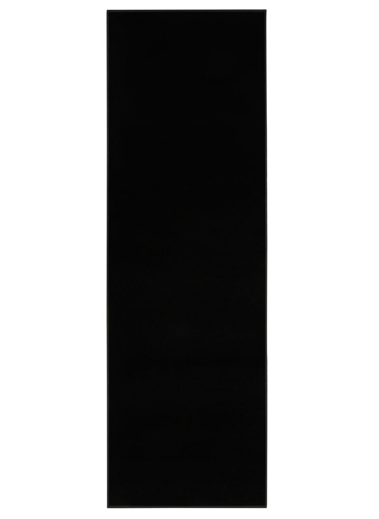 Teppichläufer Mono Indoor Outdoor Schwarz