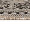 Teppichläufer Melissa Braun Schwarz Mosaik Indoor Outdoor