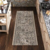 Teppichläufer Melissa Braun Schwarz Mosaik Indoor Outdoor