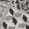Teppichläufer Melissa Grau Schwarz Mosaik Indoor Outdoor