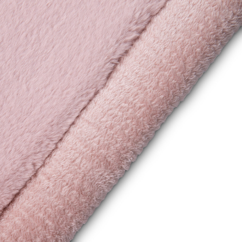 Kinderteppich Fluffin Quadratisch Rosa