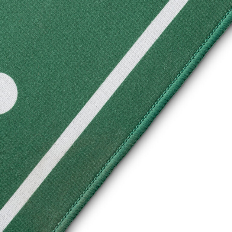 Kinderteppich Snooki Fußballfeld Grün Rutschfest