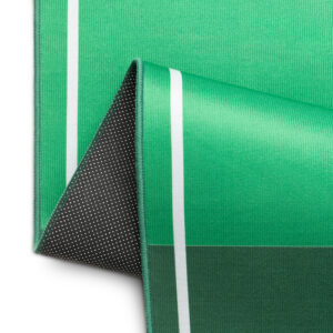 Kinderteppich Snooki Fußballfeld Grün Rutschfest