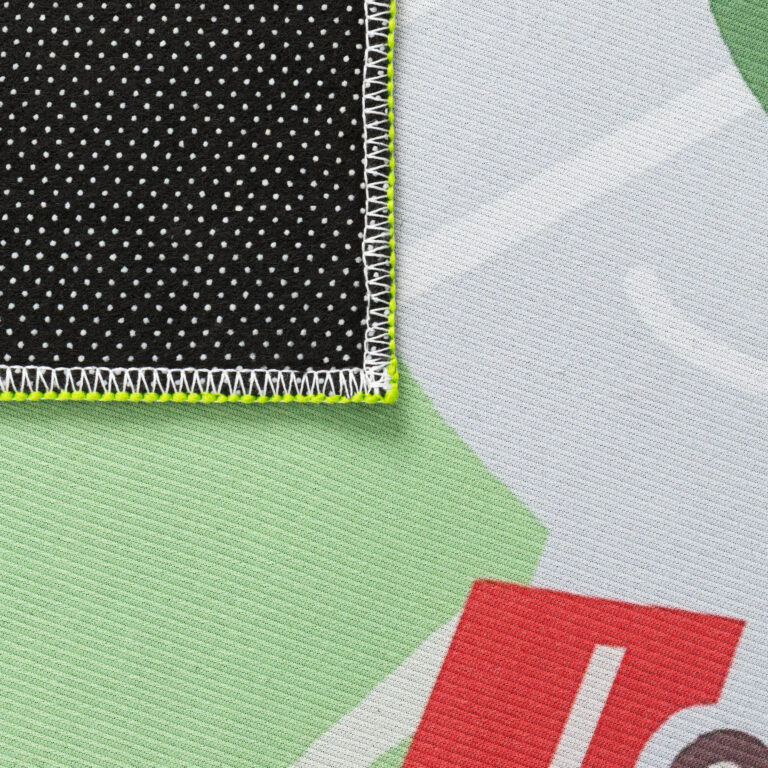 Kinderteppich Snooki Stadt Grün Rutschfest