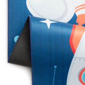 Kinderteppich Snooki Raketen Marineblau Rutschfest