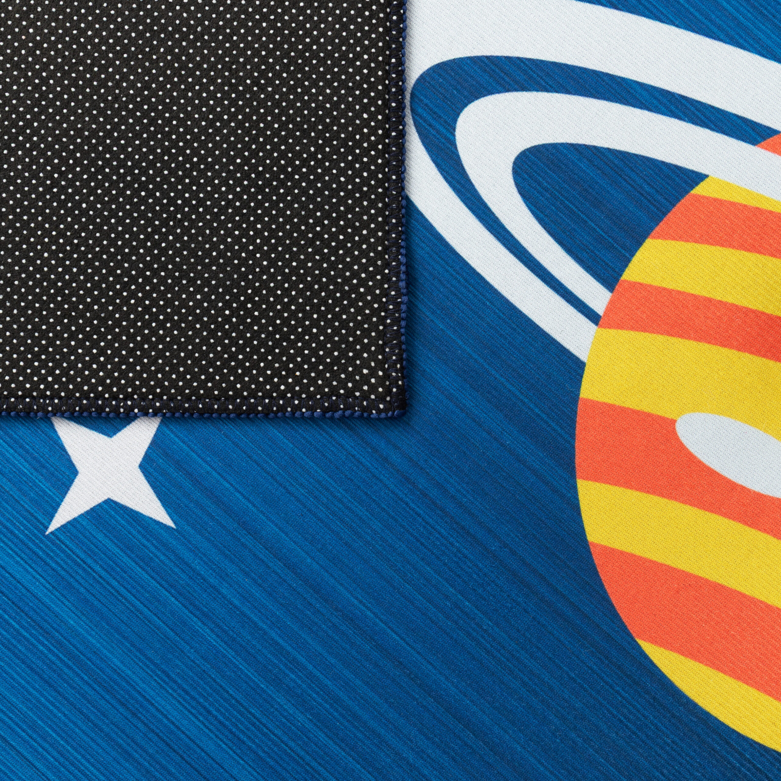 Kinderteppich Snooki Raketen Marineblau Rutschfest