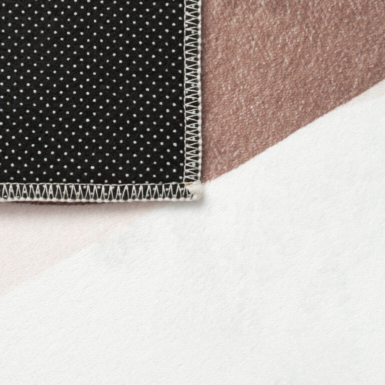 Teppich Wisp Beige Pastell Geometrisch