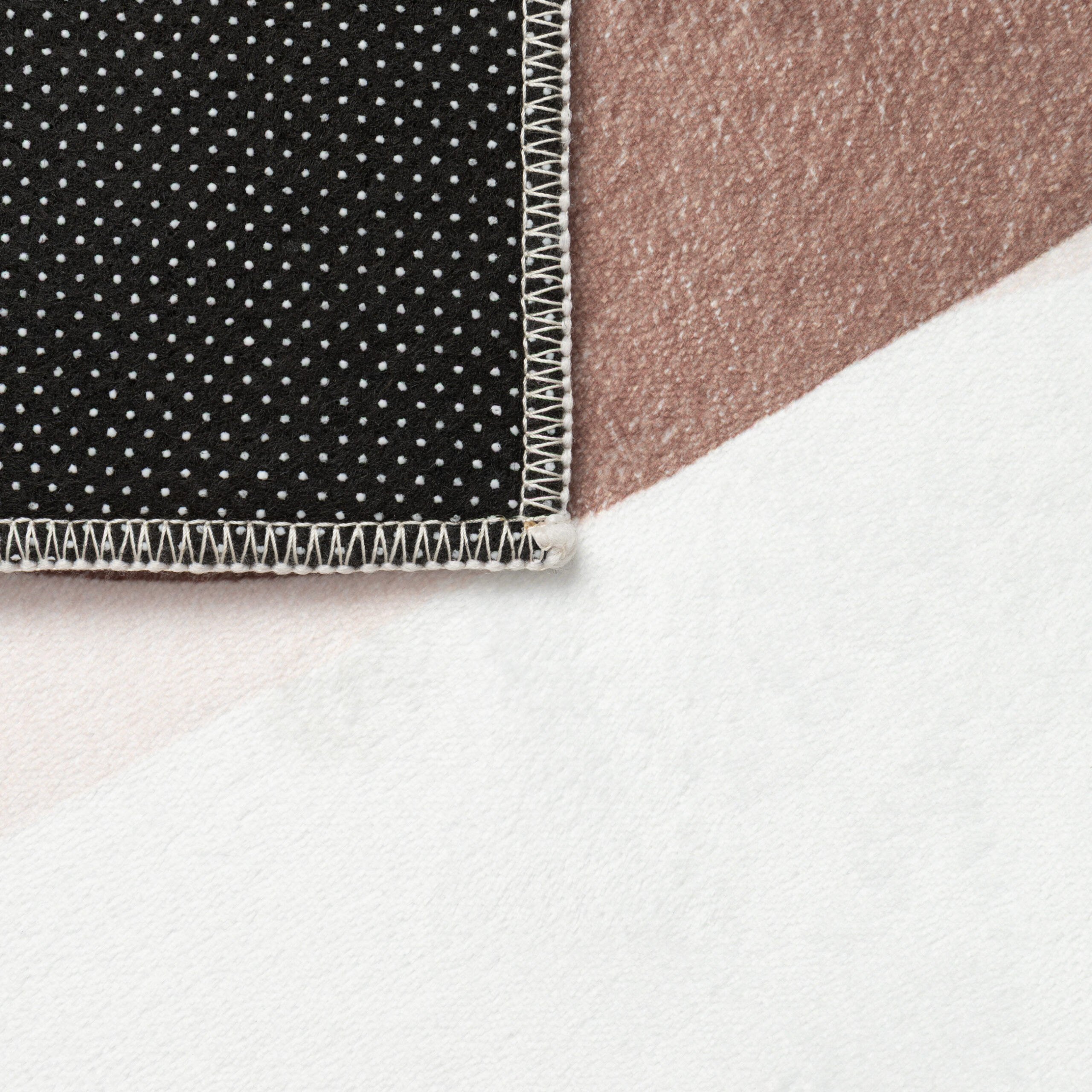 Teppich Wisp Beige Pastell Geometrisch