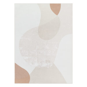 Teppich Wisp Hell Beige Geometrisch