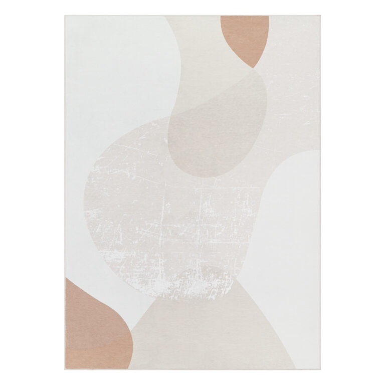 Teppich Wisp Hell Beige Geometrisch