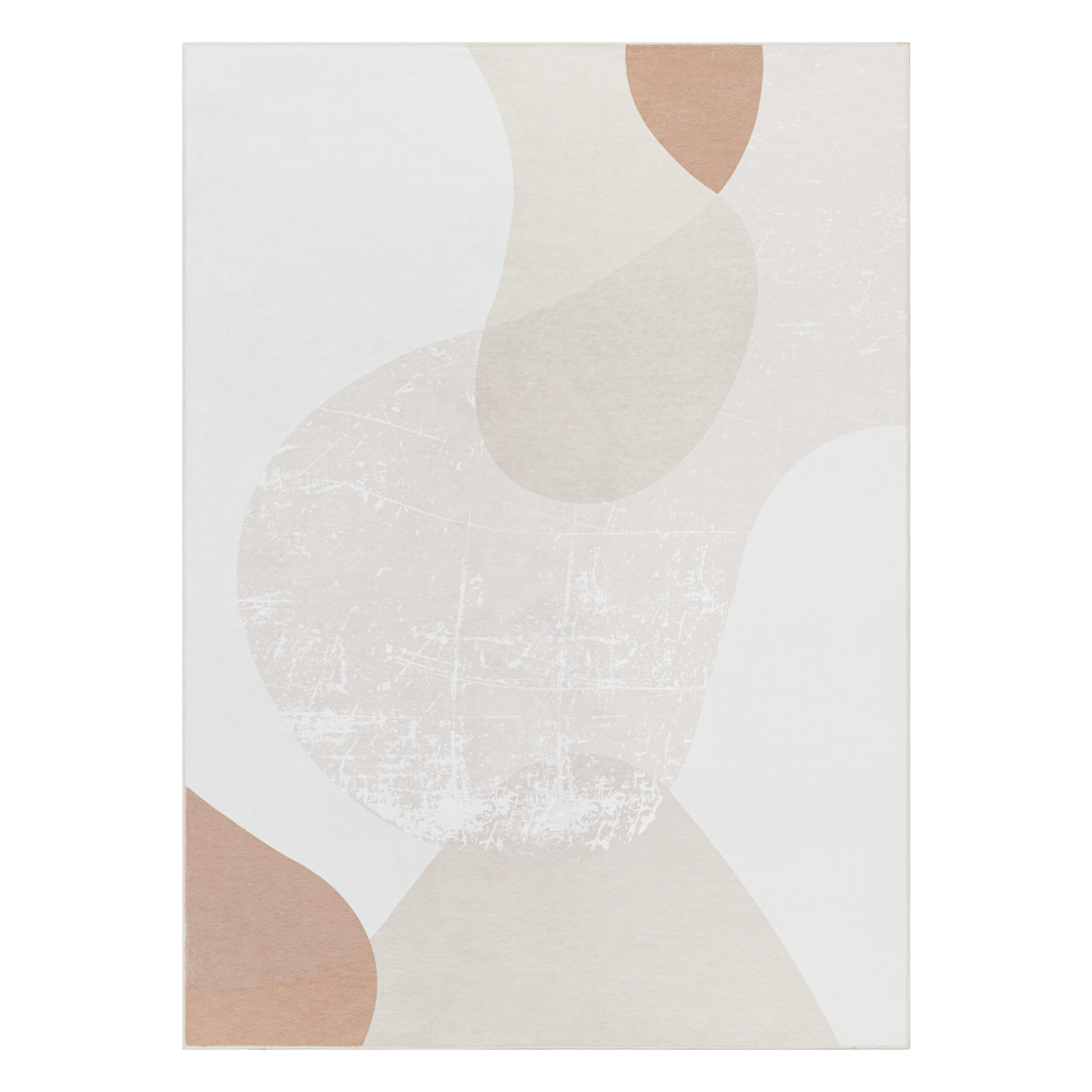 Teppich Wisp Hell Beige Geometrisch