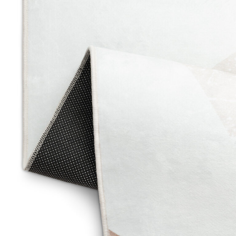 Teppich Wisp Hell Beige Geometrisch