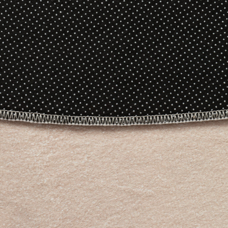 Teppich Wisp Mit Unregelmäßiger Form Beige Linien