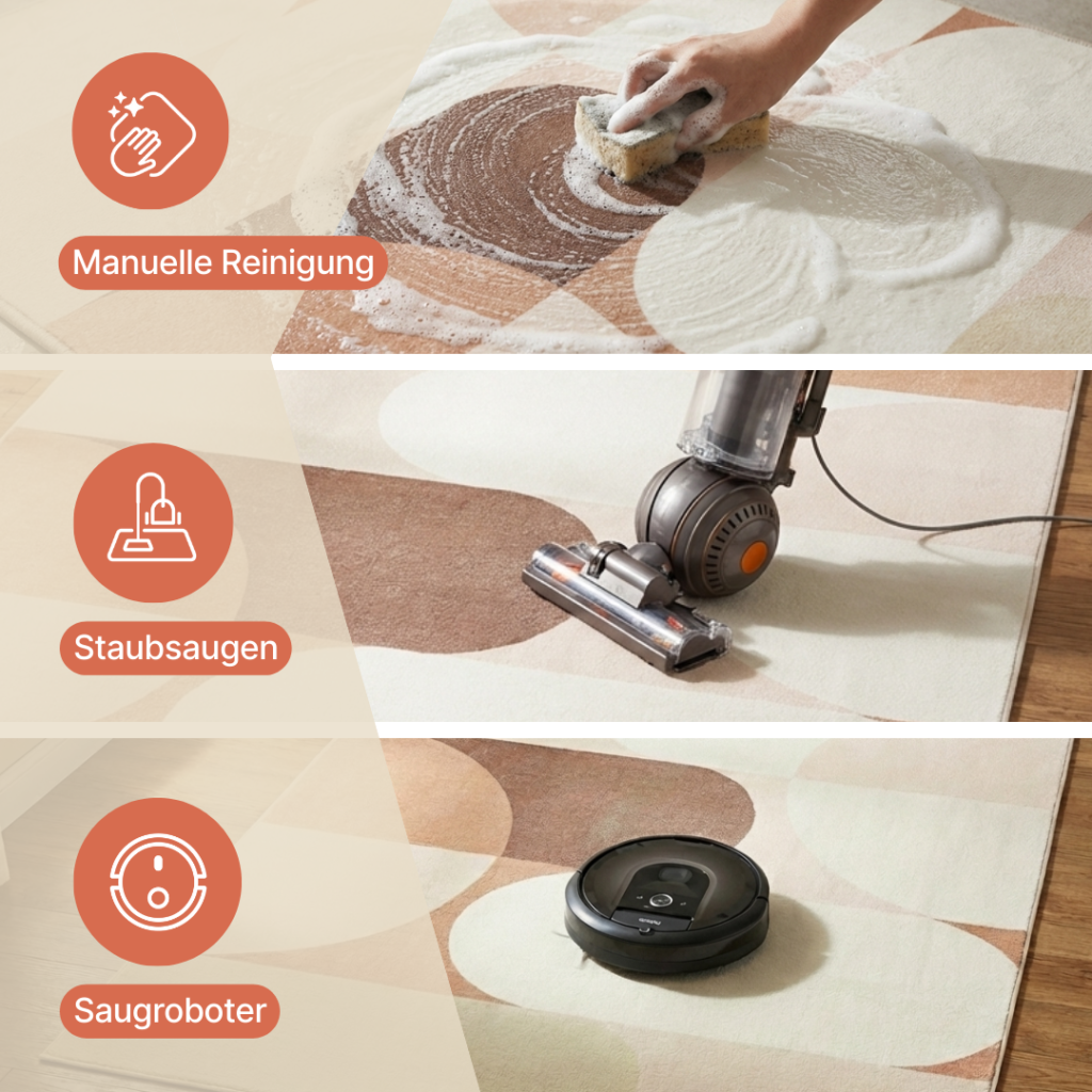 Teppich Wisp Hell Beige Geometrisch