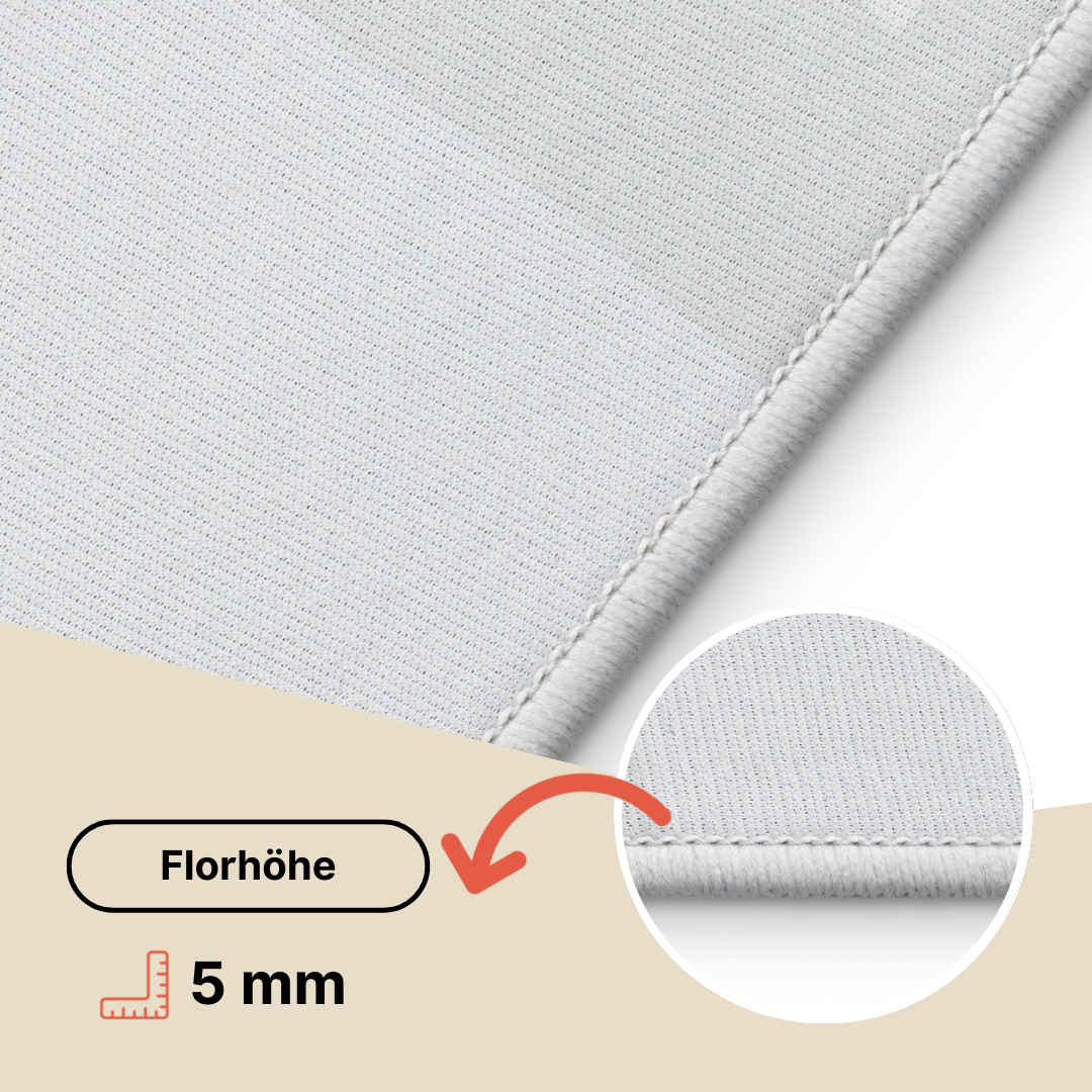 Kinderteppich Snooki Raketen Marineblau Rutschfest