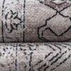 Teppich Dubai Grau Beige Vintage Rutschfest