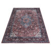 Teppich Dubai Rot Marineblau Rutschfest