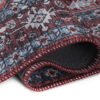 Teppich Dubai Rot Marineblau Rutschfest