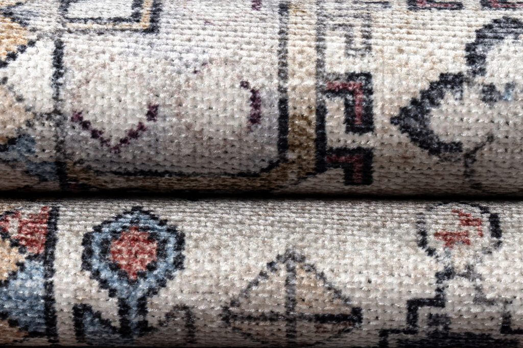 Teppich Dubai Mehrfarbig Vintage Rutschfest