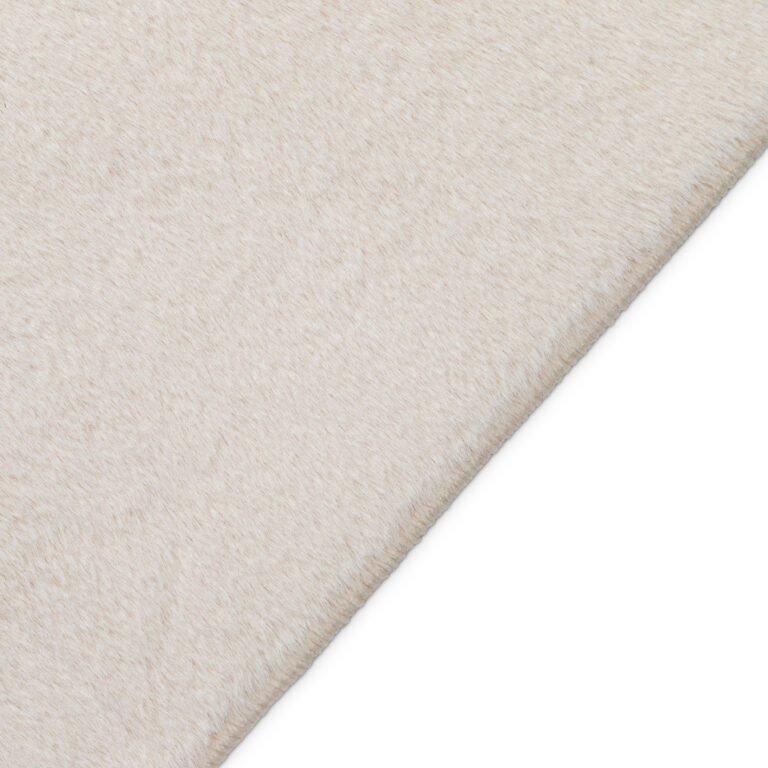 Teppich Lumi Quadratisch Creme Rutschfest