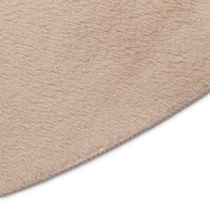 Teppich Lumi Rund Beige Rutschfest