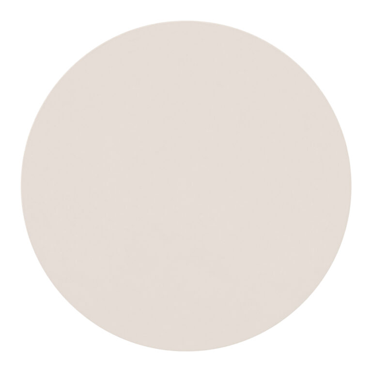 Teppich Lumi Rund Creme Rutschfest
