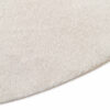 Teppich Lumi Rund Creme Rutschfest