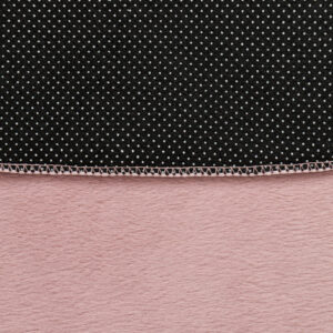 Teppich Lumi Rund Rosa Rutschfest