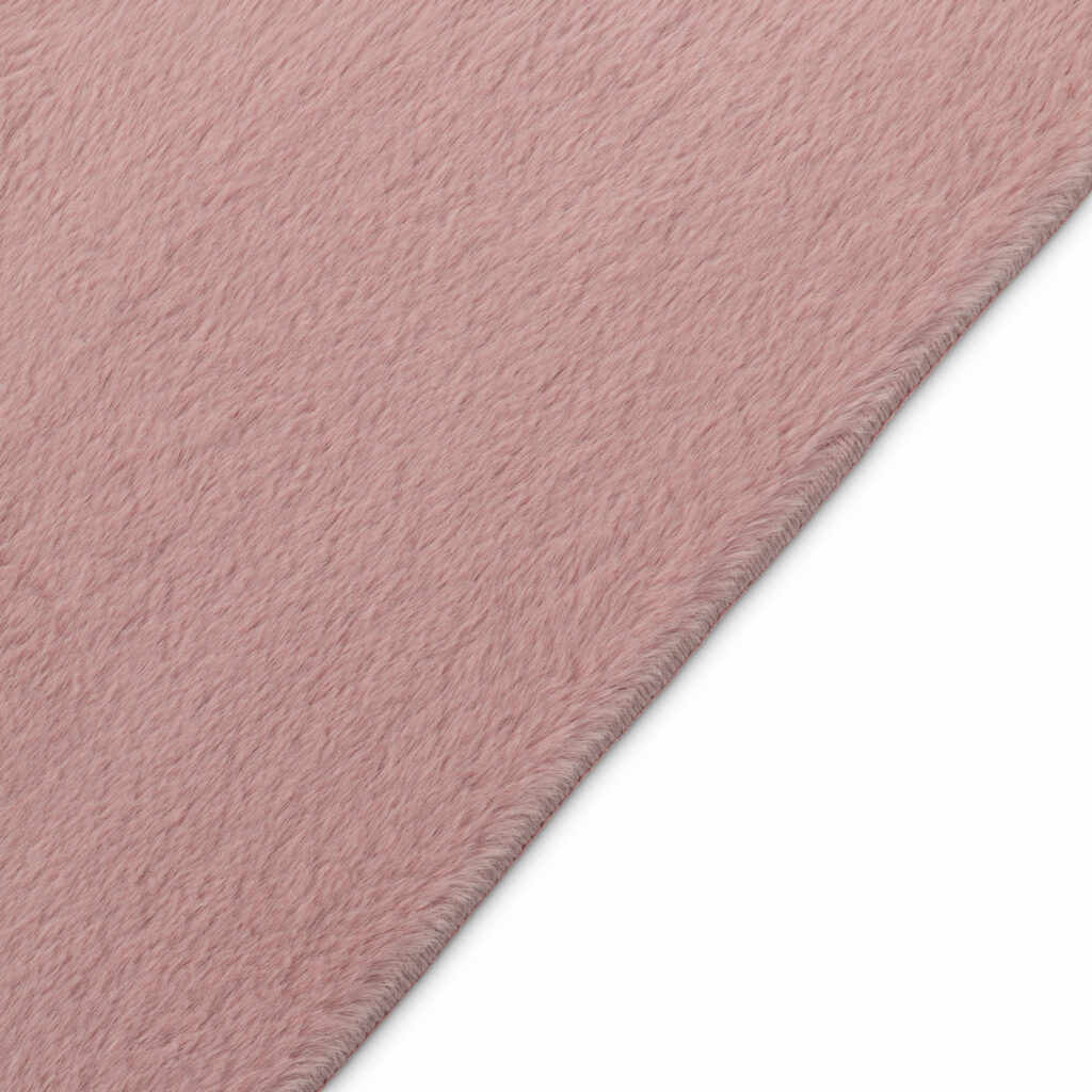 Teppich Lumi Quadratisch Rosa Rutschfest