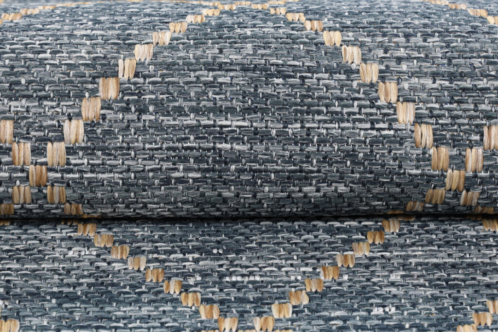 Teppich Outdoor Melissa Blau Geometrisch