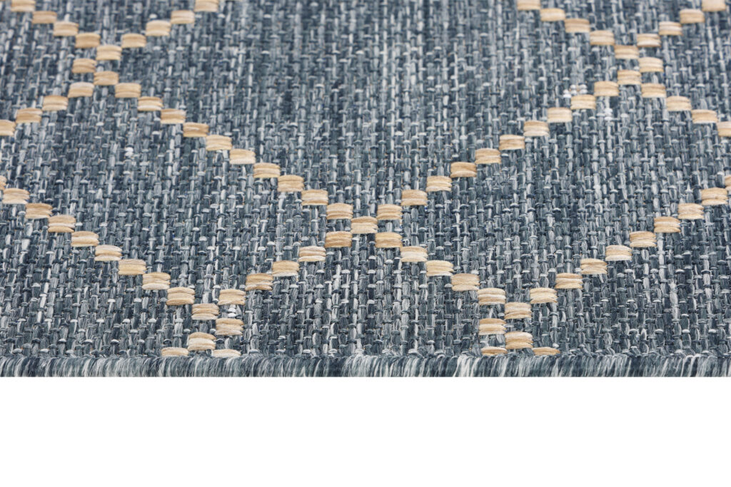 Teppich Outdoor Melissa Blau Geometrisch