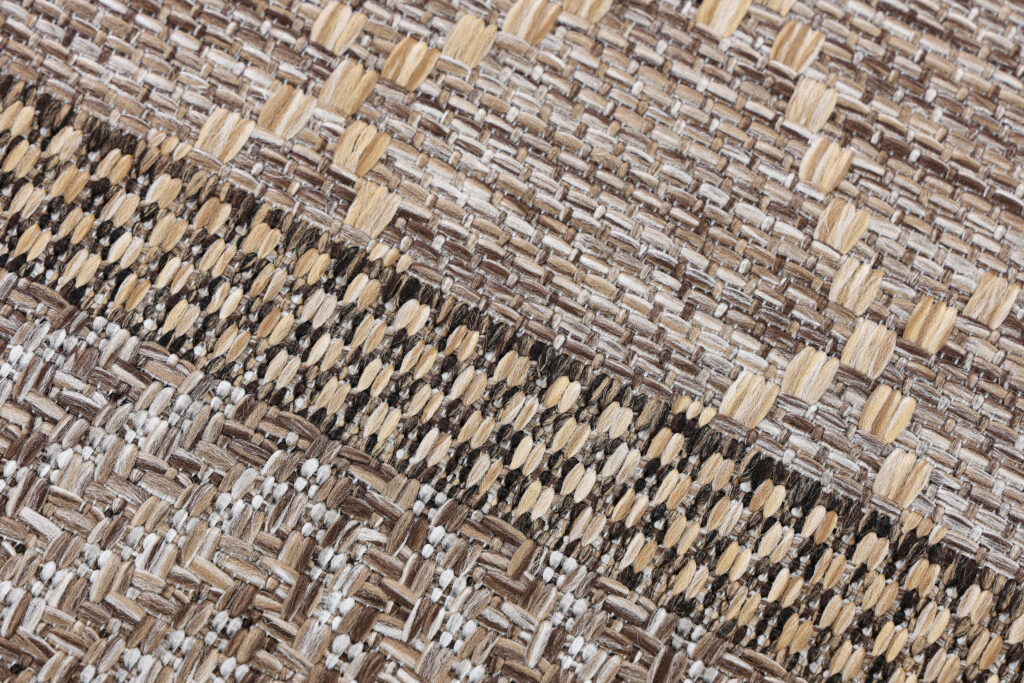 Teppich Outdoor Melissa Braun Geometrisch