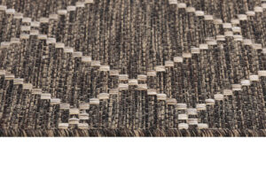 Teppich Outdoor Melissa Dunkelbraun Geometrisch