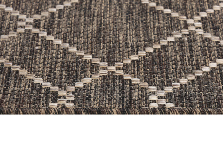 Teppich Outdoor Melissa Dunkelbraun Geometrisch