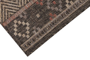 Teppich Outdoor Melissa Dunkelbraun Geometrisch