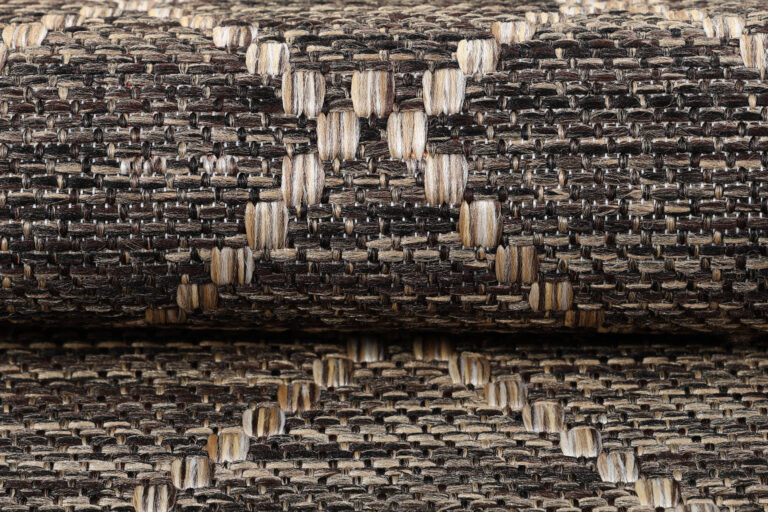 Teppich Outdoor Melissa Dunkelbraun Geometrisch