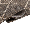 Teppich Outdoor Melissa Dunkelbraun Geometrisch