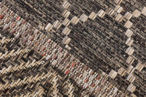 Teppich Outdoor Melissa Dunkelbraun Geometrisch
