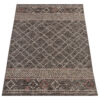 Teppich Outdoor Melissa Dunkelbraun Geometrisch