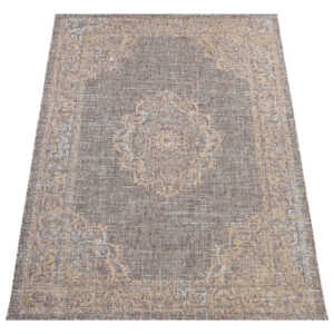 Teppich Outdoor Melissa Braun Vintage