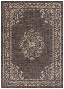 Teppich Outdoor Melissa Dunkelbraun Vintage