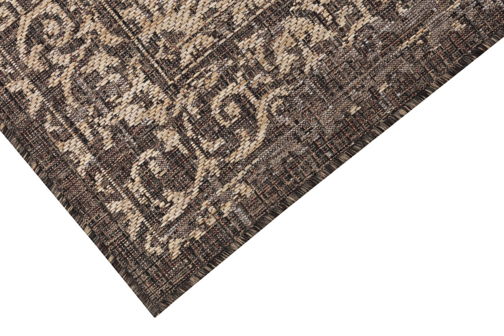 Teppich Outdoor Melissa Dunkelbraun Vintage