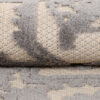 Teppich Outdoor Patio Creme Grau Ornamente
