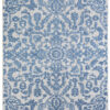 Teppich Outdoor Patio Blau Ornamente